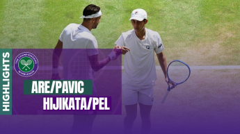 Arevalo - Pavic vs Hijikata - Pel - Wimbledon 2025
