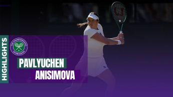 Pavlyuchenkova vs Anisimova - Wimbledon 2025